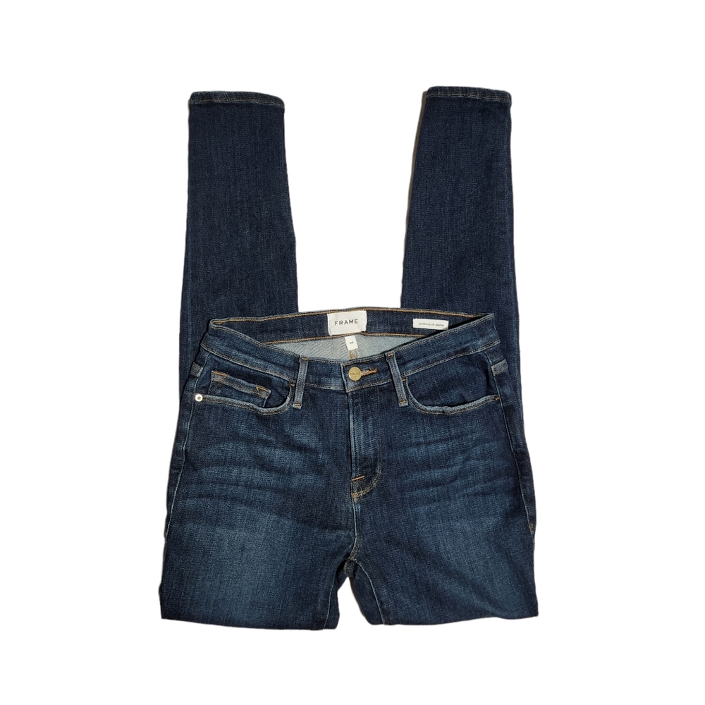 Frame Le Skinny de Jeanne Vinyl Wash 28